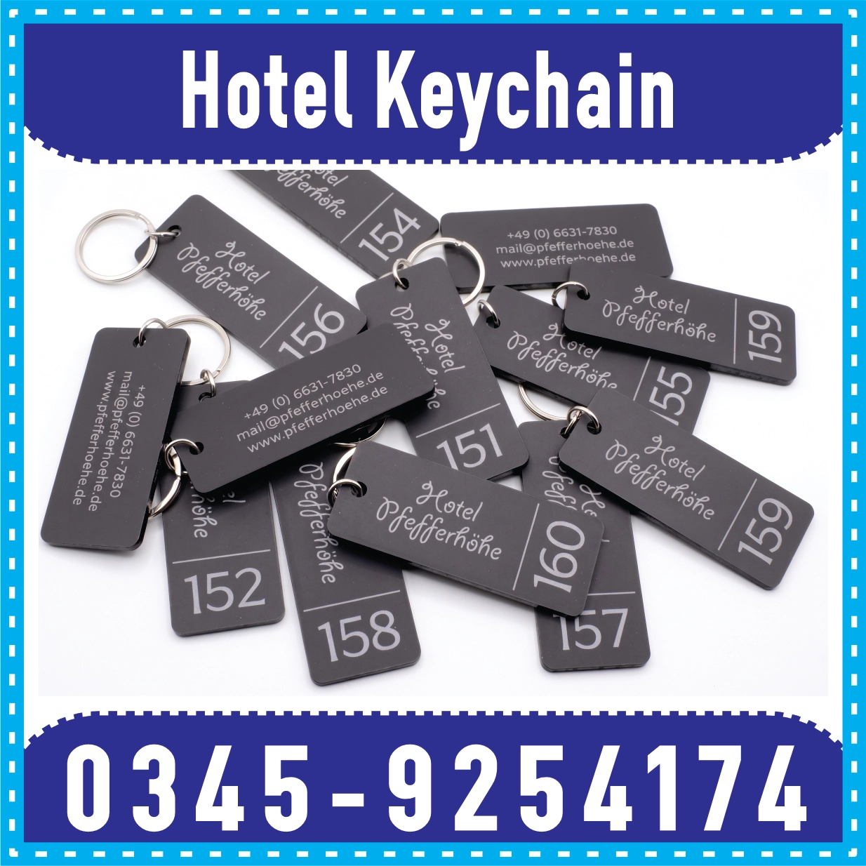 Personalized Hotel Keychain Makers in Islamabad & Rawalpindi