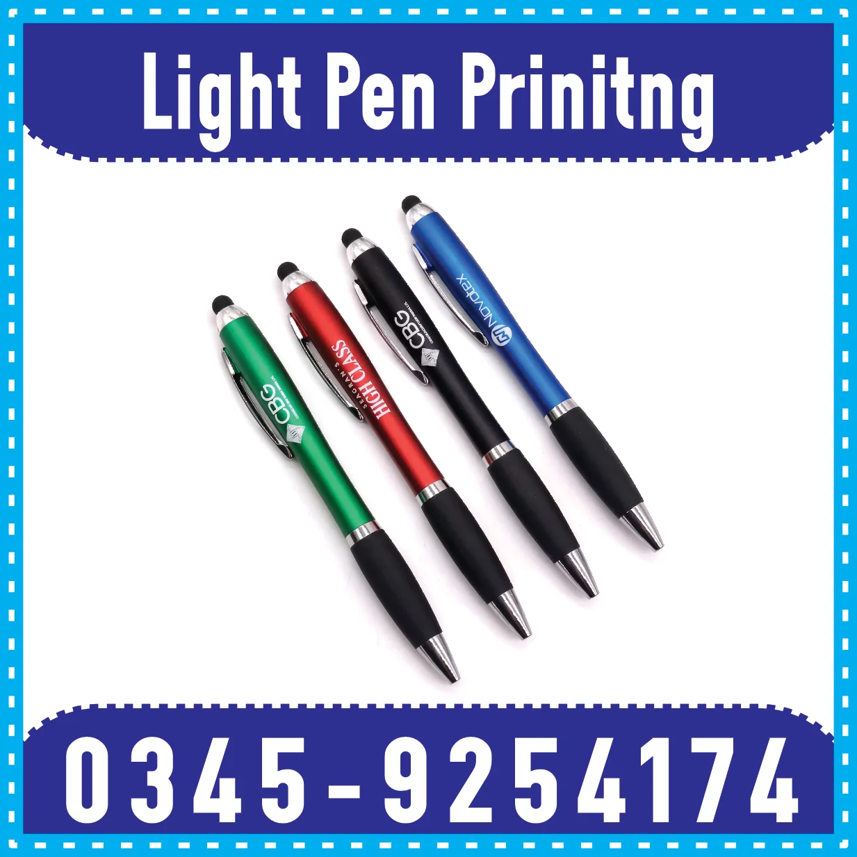 Personalized Light Pen Printing Online in Islamabad & Rawalpindi