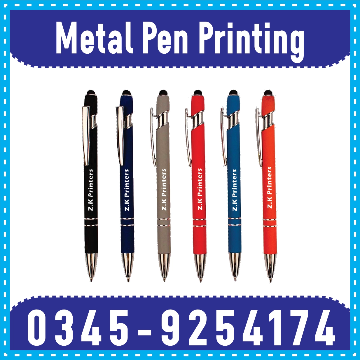 Custom Pen Printing Online in Islamabad & Rawalpindi