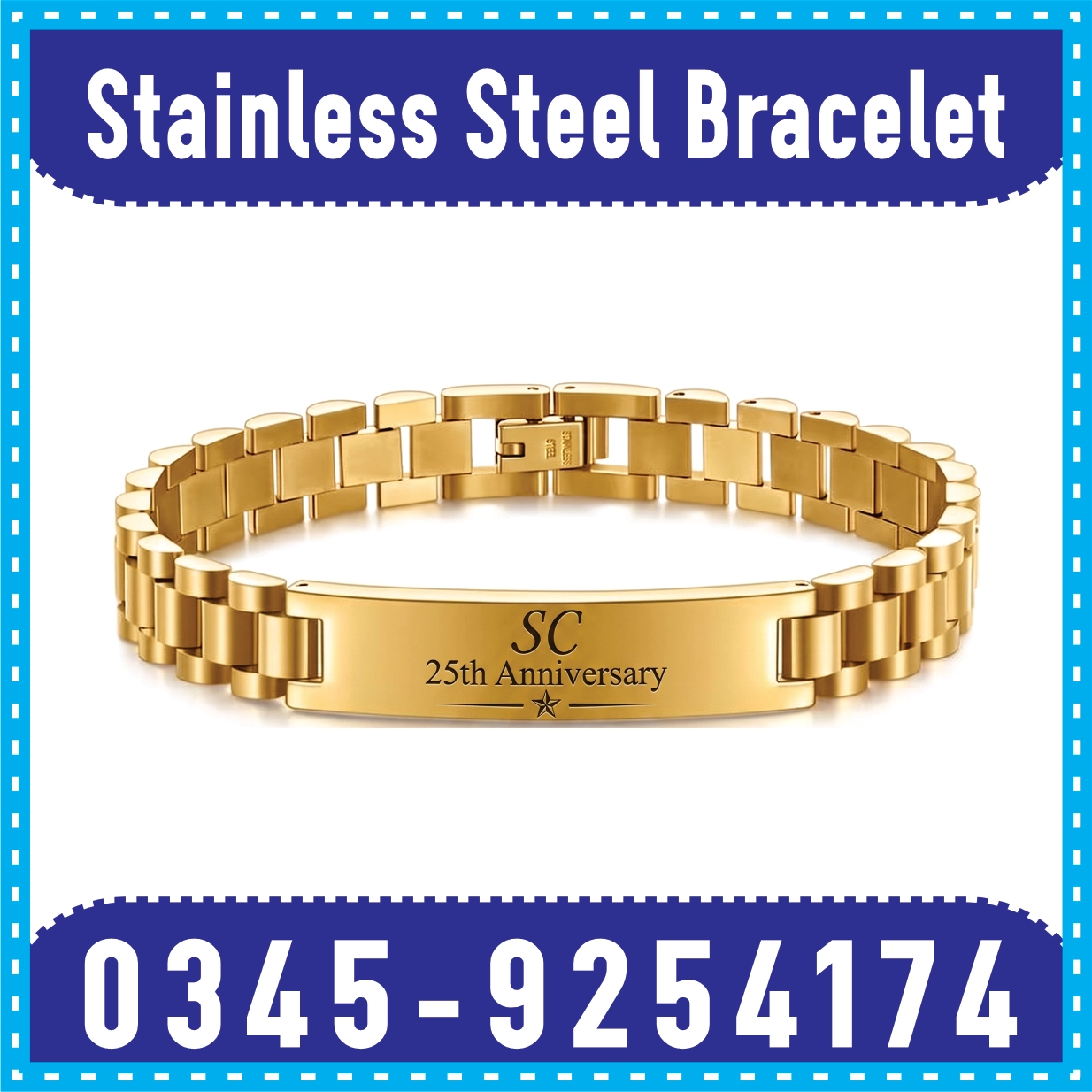 Personalized Bracelet Printing online in Islamabad & Rawalpindi