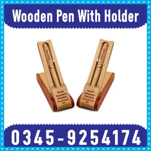  Wooden Pen with Holder Printing in Islamabad & Rawalpindi